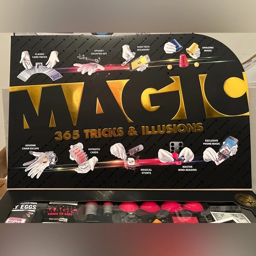 Marvins Ultimate Magic - 365 Tricks & Illusions Magic Set (Marvin's Magic)